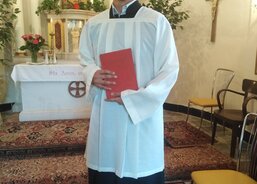 Mše svatá v poutní kapli svaté Anny ve Studénce-Butovicích