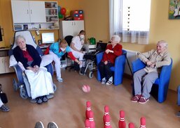 Kuželky v Domově sv. Anny