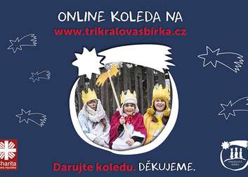 Tříkrálová sbírka pokračuje online