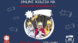 Tříkrálová sbírka pokračuje online