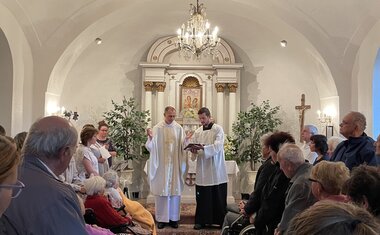 Poutní mše v kapli sv. Anny