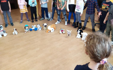 Prvňáčci ze ZŠ Butovická na návštěvě Domova sv. Anny