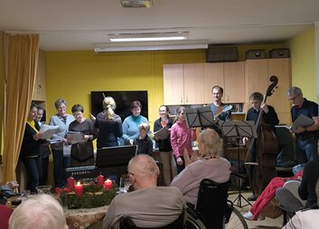 U adventního věnce