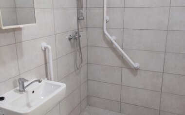 Rekonstrukce koupelny v Domově sv. Anny