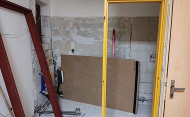 Rekonstrukce koupelny v Domově sv. Anny