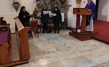 Mše svatá za zemřelé klienty 