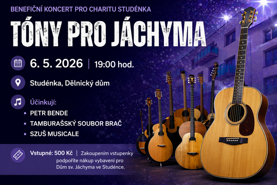 Tóny pro Jáchyma – Benefiční koncert pro Charitu Studénka