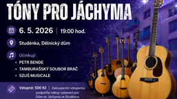 Tóny pro Jáchyma: benefiční koncert pro dobrou věc